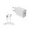 DLH 12W USB-A-Ladegerät mit USB-C-Kabel 1 m Weiß