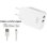 Cargador DLH DY-AU2551WMFI 2 puertos USB 12W con cable Lightning MFI para iPhone y iPad