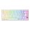 Teclado Cherry XTRFY K33 Compact Wireless membrana mecánica AZERTY RGB blanco