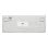 Teclado Cherry XTRFY K33 Compact Wireless membrana mecánica AZERTY RGB blanco