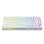 Teclado Cherry XTRFY K33 Compact Wireless membrana mecánica AZERTY RGB blanco