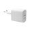 Cargador de dispositivos móviles Dbramante1928 CH30EUWH7123 30W GaN 2 puertos USB-C Blanco