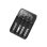 Cargador de baterías DLH DY-CU5170 USB 4 ports LED Noir