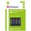 Pile Recargable AAA Verbatim 49514 NiMH 1,2 V 950 mAh 4 unités