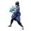 Figura Sasuke Uchiha Blokees Naruto 80 piezas articuladas con licencia oficial