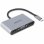 Estação Dock USB Type C DICOTA D32064 Prateado 4K Ultra HD