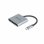 Estação Dock USB Type C DICOTA D32063 Prateado 4K Ultra HD