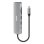 Hub USB-C Port Designs 900162 4 ports HDMI 4K 60 Hz Argent