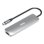 Hub USB-C Port Designs 900162 4 ports HDMI 4K 60 Hz Argent