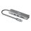 Hub USB-C Port Designs 900162 4 ports HDMI 4K 60 Hz Argent