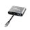 Base pour portable MCL MD1B99AU3CHVUDP USB 3.2 Type-C 60W Plata 4K