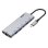 Hub DLH 6 ports 10 Gbps USB-C HDMI 4K DY-SA5260 Extras Ethernet Gigabit