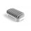 Regleta Compulocks 10 Tomas con Protección y 2,4 A USB Blanca
