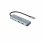 Hub Dicota 4 Ports 10 Gbps USB Type-C D32061 Aluminium Silber