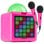Altavoces Fenton Karaoke Bluetooth 15W con 2 micrófonos y luces LED