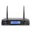 Micrófono Vonyx WM62 inalámbrico UHF doble mano con receptor rack
