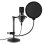 Micrófono Vonyx CMTS300 USB cardioide con filtro antipop y soporte metálico