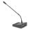 Micrófono Power Dynamics TM370 sobremesa condensador con gong y LED