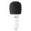 Micrófono Vonyx CM300W USB condensador blanco con kit completo