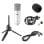 Micrófono Vonyx CM300S USB cardioide con soporte anti shock y filtro antipop