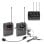 Micrófono Power Dynamics TG40 inalámbrico UHF con 1 transmisor y 4 receptores