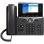 Telefone IP Cisco 8861, Wi-Fi e Bluetooth, Preto/Prateado, Montagem Secretária/Parede