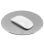 Mauspad XtremeMac XM-MPR-SLV Silber Aluminium Rutschfeste Unterlage