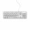 Teclado Dell KB216 de membrana completo con cable USB francés AZERTY blanco