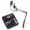 Kit de inicio para podcast Vonyx con mezclador USB, micrófono CMS400B y brazo articulado
