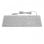 Clavier MCL Waterproof IP68 membrana filaire USB + PS/2 AZERTY français blanc