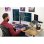 Teclado Kensington KB535 inalámbrico completo con Bluetooth y RF gris AZERTY