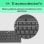 Teclado HP 150 WD alámbrico completo USB tipo A negro con teclado numérico
