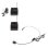 Micrófono Power Dynamics TG40 inalámbrico con receptor y auriculares UHF