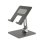 Support tablette DLH DY-DU4775 jusqu'à 13" aluminium noir