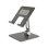 Support tablette DLH DY-DU4775 jusqu'à 13" aluminium noir