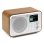 Radio Portátil Audizio Milan DAB+ FM Bluetooth Plata