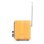 Radio Portátil Audizio Milan DAB+ Bambú Bluetooth 5.0 Pantalla 2.4"