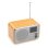Radio Portátil Audizio Milan DAB+ Bambú Bluetooth 5.0 Pantalla 2.4"