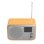 Radio Portátil Audizio Milan DAB+ Bambú Bluetooth 5.0 Pantalla 2.4"