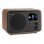 Radio Audizio Vicenza FM/DAB+ WiFi Bluetooth 5.0 Batería Integrada Negro/Madera
