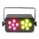Efecto de iluminación BeamZ DJ Bank 124 RGBW con 12 LED de 4W y mando a distancia