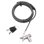 Cable antirrobo DLH DY-CS5450 2 m para portátil con cerradura de combinación