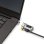 Candado universal de combination ClickSafe pour portables Kensington