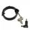 Câble antivol MCL Universal 2 m avec clé pour ordinateurs portables et tablettes