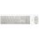 Clavier HP 495C sans fil multidispositif complet avec souris blanche