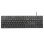Clavier Targus AKM622UK filaire complet avec souris USB UK English noir