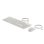 Clavier HP 225 complet filaire avec souris optique USB blanc