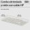 Clavier HP 225 complet filaire avec souris optique USB blanc