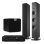 Audizio Arco Pack 2 Altavoces Torre Bluetooth 5.0 320W Subwoofer 160W RCA Negro