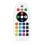 Barra LED Fuzzix Orion Party Bar 9x6W RGBW DMX Mando a Distancia